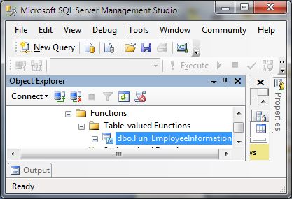 Functions In SQL Server